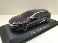 Modelbil, Citroen Numero 9 Concept Car 2012, skala 1/43