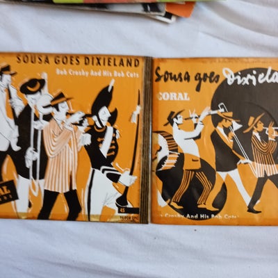 EP, Bob Crosby and His Bob Cats, Sousa goes Dixieland 1+2, Jazz, 2 EP´er.