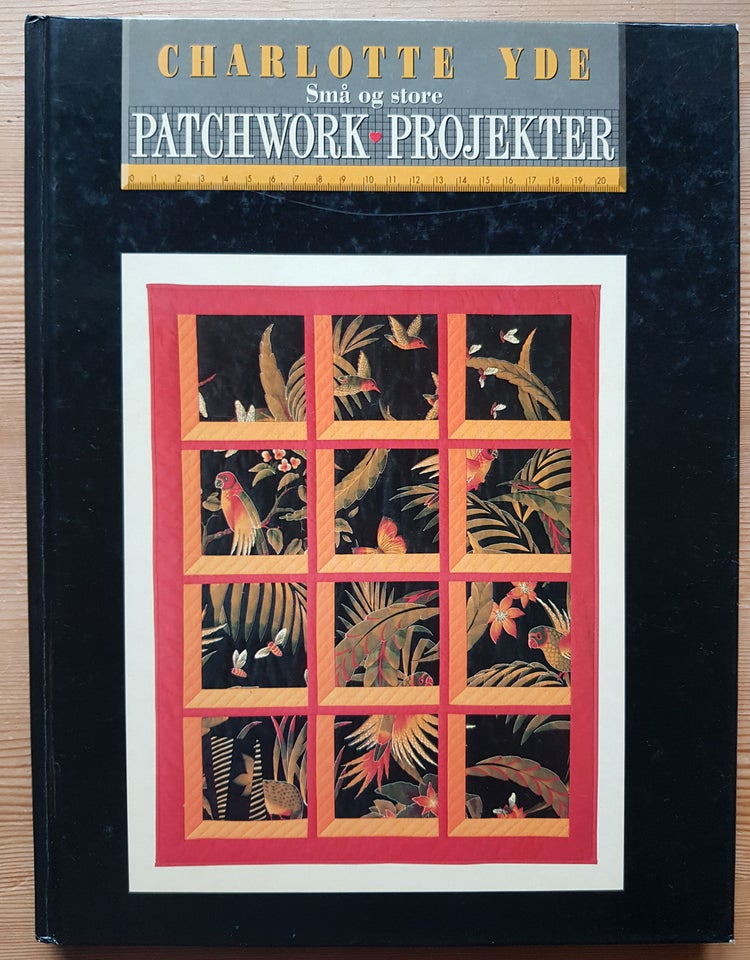 Patchworkbøger af Charlotte Yde, emne: håndarbejde
