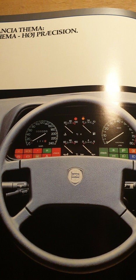 Brochure, Lancia Thema