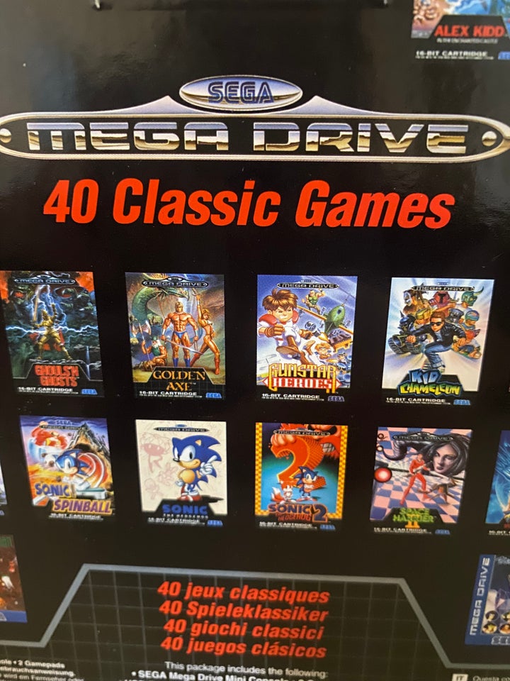 Sega Mega Drive Mini, spillekonsol, Perfekt
