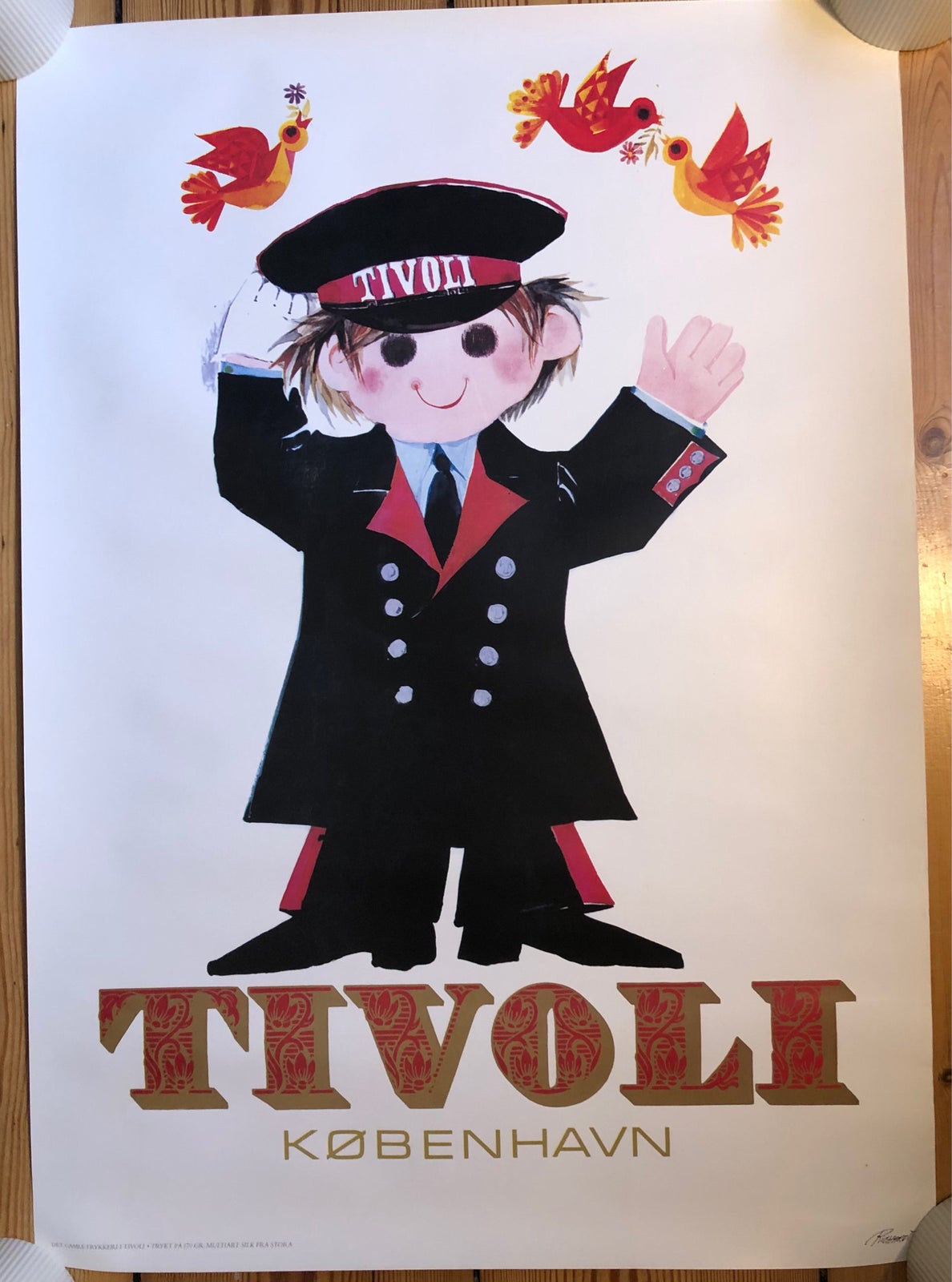 besked Levere kamp Plakat, motiv: Tivoli – dba.dk – Køb og Salg af Nyt og Brugt