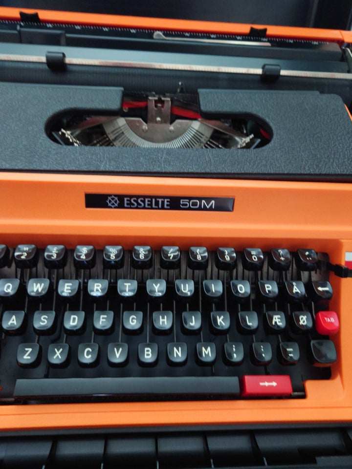 Retro skrivemaskine