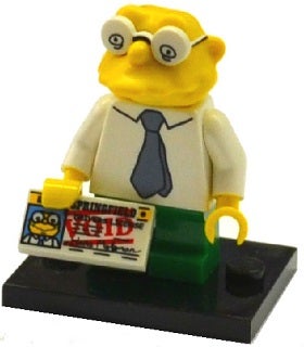 Lego Minifigures, Simpsons figurer fra serie 2.
Alle er komplet med udstyr:

10: Hans Moleman 30kr.
