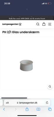 Arkitektlampe, PH, PH 3/2 GLAS UNDERSKÆRM

Reserveglas til PH 3/2 bordlampe, PH 3/2 pendel, PH 3/2 v