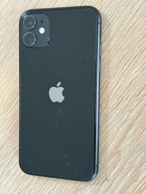 iPhone 11, 256 GB, sort, God, Telefonen er forsynet med nyt batteri og har altid været beskyttet. De