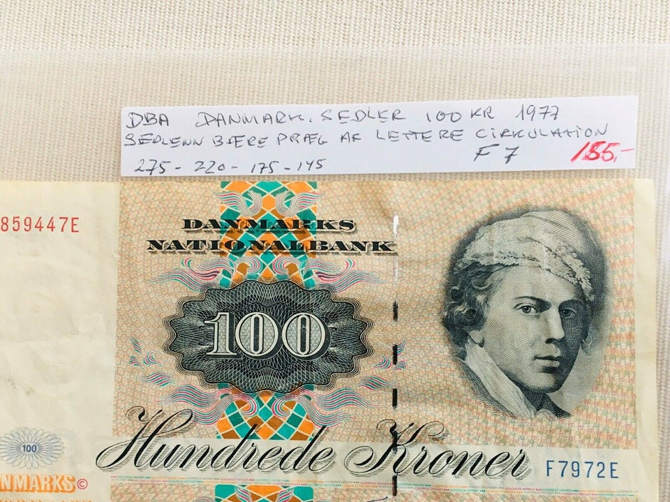 Danmark, sedler, 100