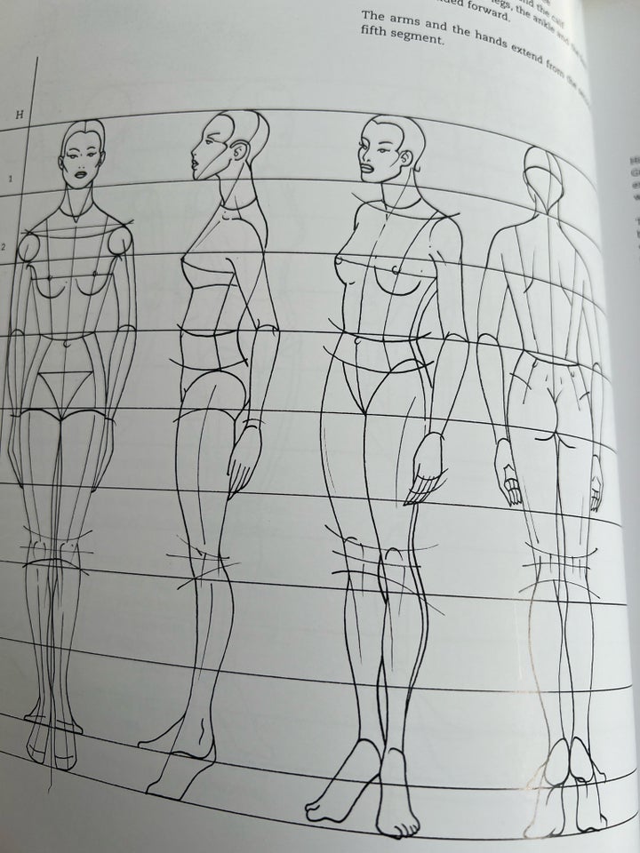 Figure Drawing for fashion design, Elisabetta Drudi, emne: