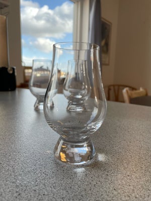Glas, Whisky glas, Glencairn, Sælger fire nærmest ubrugte originale Glencairn whisky glas. Det er tu