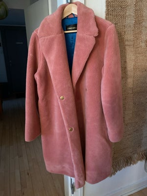 Frakke, str. 40, Stine Goya,  Lyserød,  Polyester,  Ubrugt