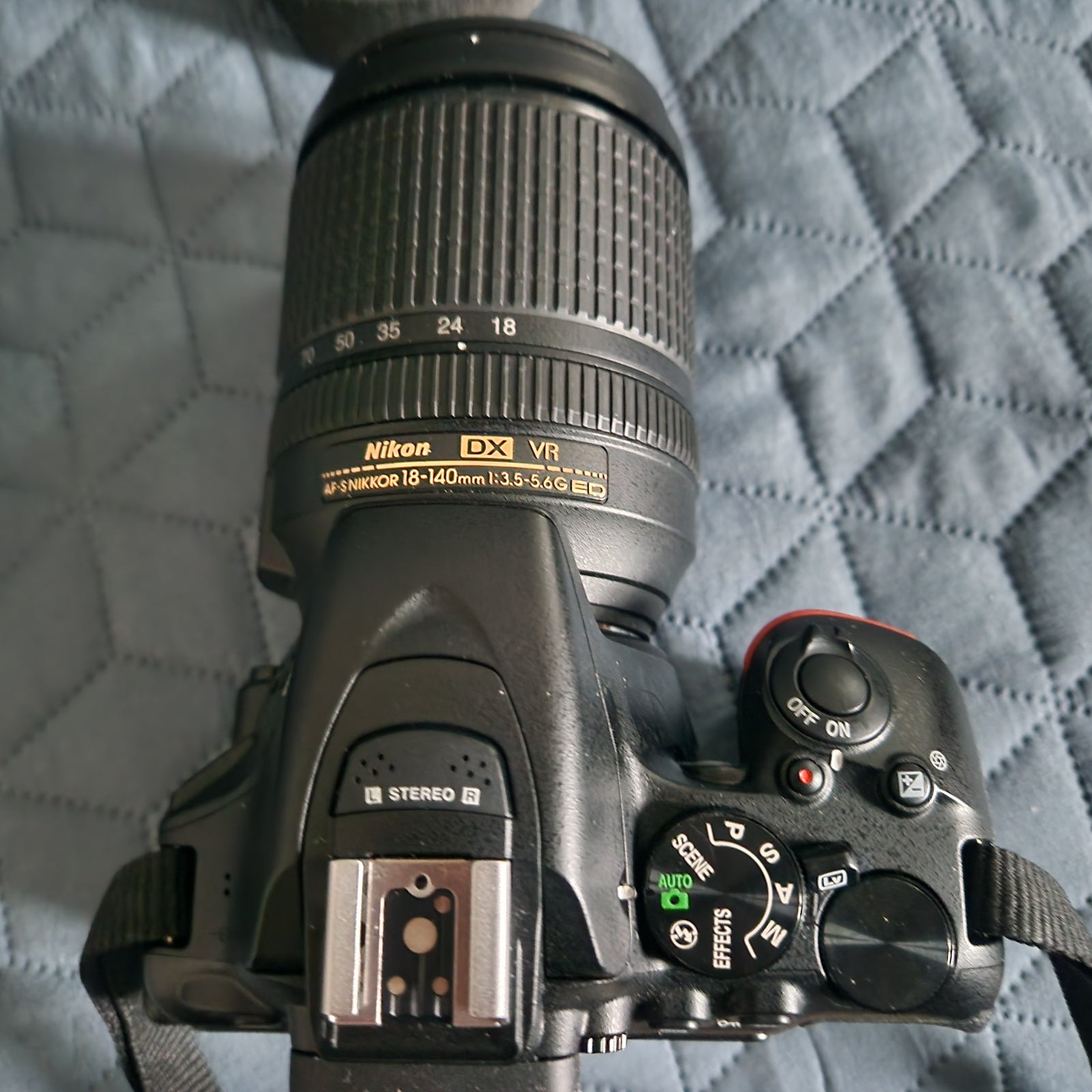 Nikon D5500, spejlrefleks, 24,2 megapixels
