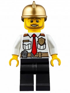 Lego Minifigures, Brandmænd

cty350 Fire Chief, guldhjelm 15kr.
cty647 Fire Boat Captain, hvid kaske