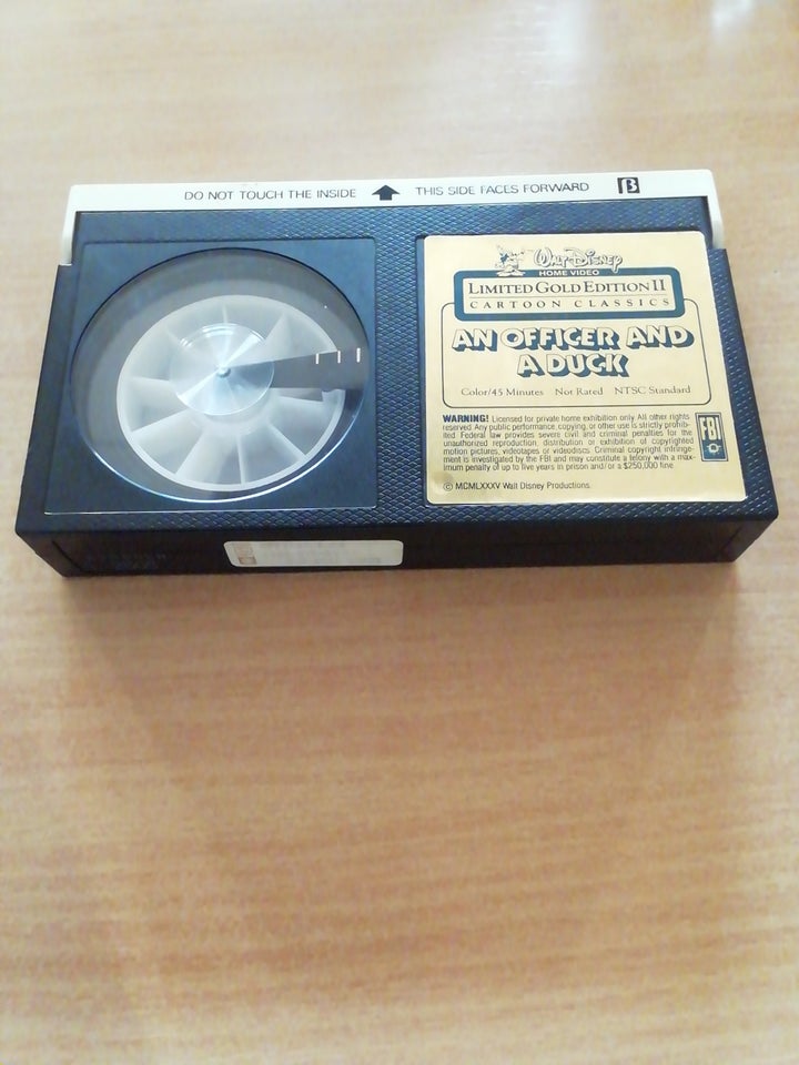 Tegnefilm, Betamax, instruktør Walt Disney