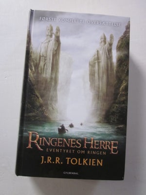 Ringenes Herre - eventyret om ringen, J.R.R. TOLKIEN, genre: fantasy, Hardcover. Gyldendal Forlag. 1