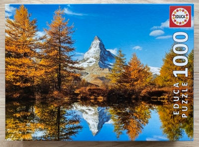 Matterhorn Mountain in Autumn 1000 brikker, puslespil, Rabat ved køb af mindst 3 puslespil.
-
Som ny