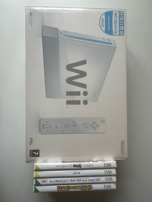 Nintendo Wii, Nintendo Wii

Sælges uden controller.