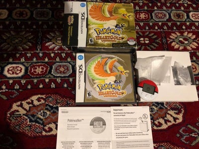 Pokemon Heartgold + Pokewalker, Nintendo DS, Pokemon Heartgold

Stor kasse er i god stand- se billed
