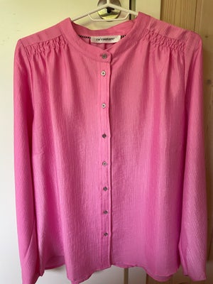Bluse, Co’couture, str. 40, Pink, Viscose/polyester/polyamid, Næsten som ny, Flot pink bluse, str. M