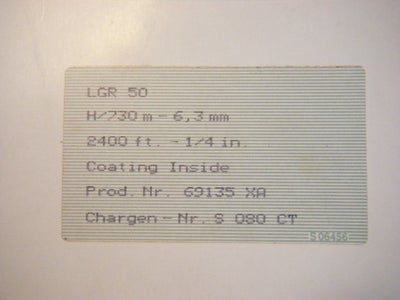 Tilbehør, LGR 50, Spolebånd BASF LGR 50 Prisen er pr stk. der er 3 stk. i god stand på 26 cm. plast 