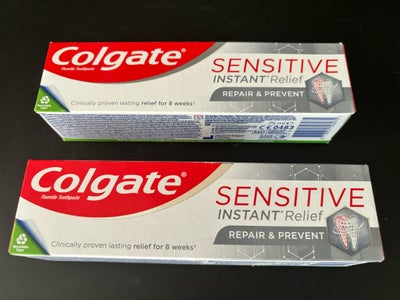 Tandpleje, Tandpasta , Colgate, 2 stk Colgate sensitivite instans relief (fejlkøb har ikke været åbn