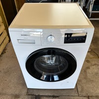 Siemens vaskemaskine, WM14N26EDN, frontbetjent