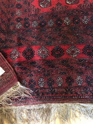 Gulvtæppe, ægte tæppe, Uld, b: 200 l: 300, Afghan håndknyttet ægtetæppe i fin stand og velholdt fra 