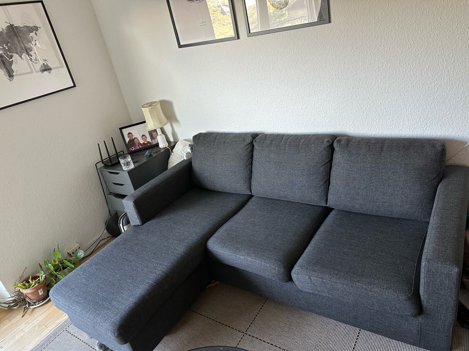 Sofa, stof, 3 pers.