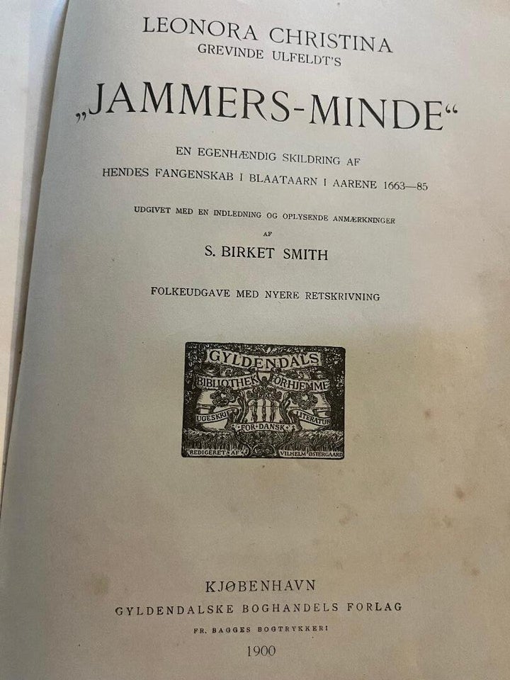 Landsbybørnene og Jammers-minde, B.S. Ingemann & S. Birket