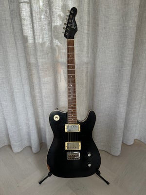 Elguitar, Hansen G-style, Brugt håndbygget G-style Relic fra den anerkendte danske guitarbygger, Hen