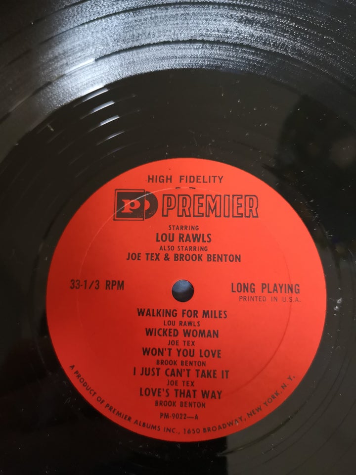 LP, Diverse artister, Starring Lou Rawls