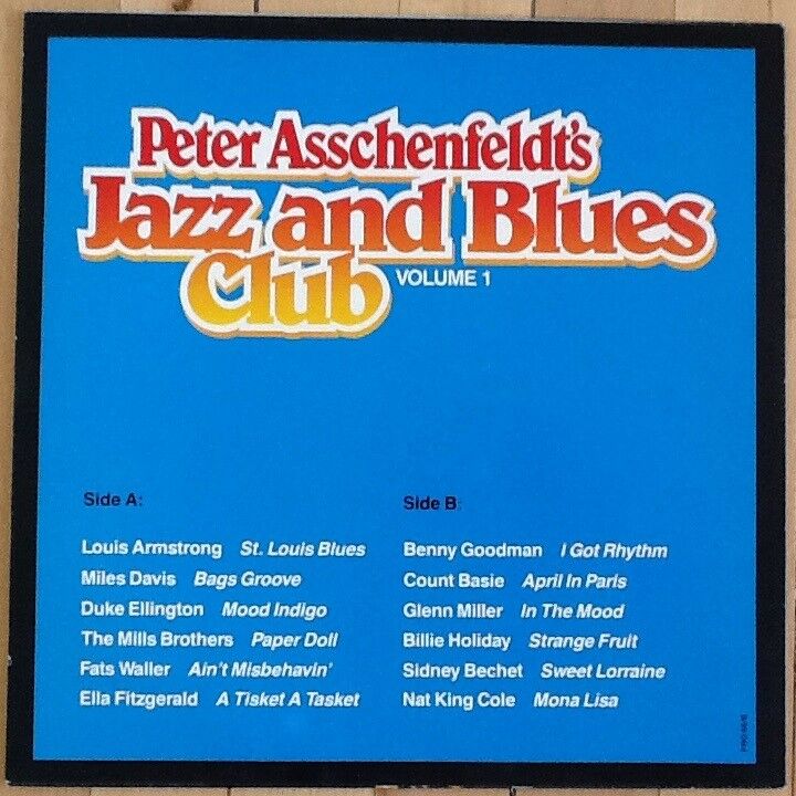 LP, Louis Armstrong m.fl., Jazz And Blues Club Volume 1
