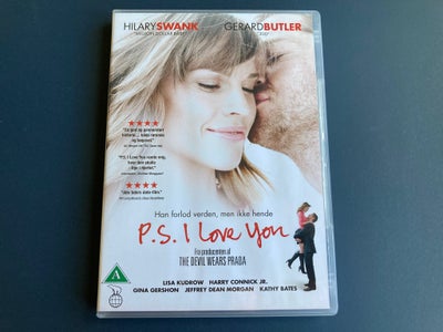 P.S. I Love You, DVD, romantik, Perfekt stand med danske tekster. PS I Love You