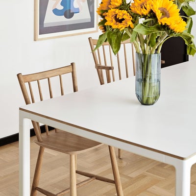Spisebord, Træ, Hay T12, b: 200 l: 95, HAY T12 Spisebord er et smukt simpelt bord med et moderne udt