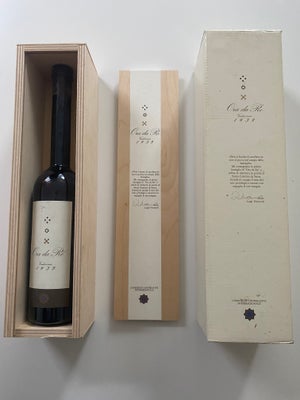 Vin, Ora da Re Desertvin, 1 flaske (37,5 cl) Ora da Re Vendemmia 1932 - 17% - flaske Nr. 6.115 af 6.