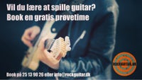 Guitarundervisning i Vanløse.

Gratis prøvelekt...