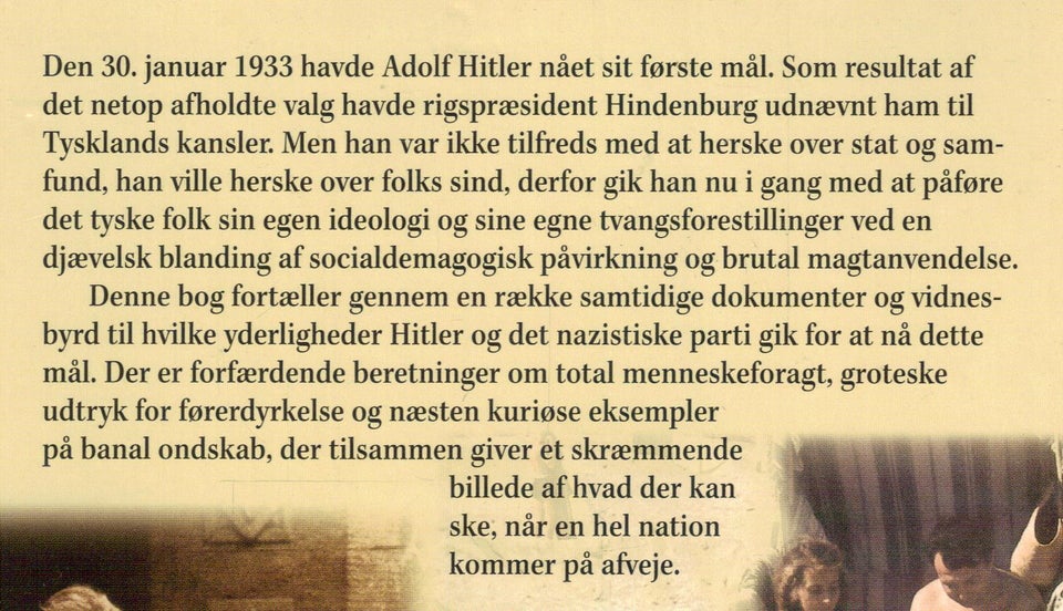 Hverdag i Hitlers Tyskland, Af Wolfgang Schneider, emne: