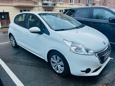 Peugeot 208, 1,2 VTi Active, Benzin, 2014, km 121000, hvid, klimaanlæg, aircondition, ABS, airbag, 5