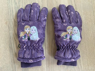 Handsker, Handsker, Frozen, str. findes i flere str., Superfine handsker i en lilla/blomme-farve med