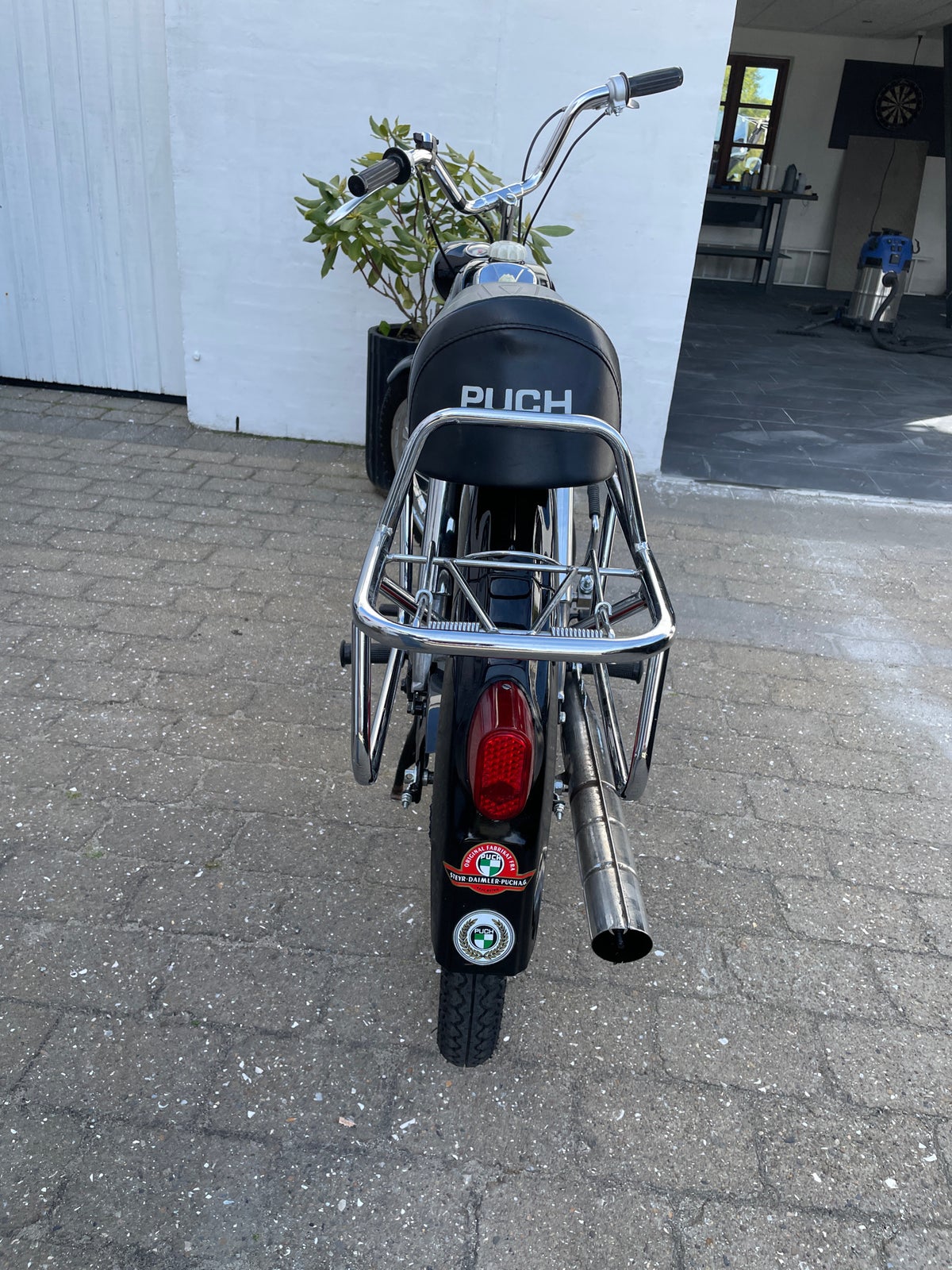 Puch Ms 50, 1970, Sort