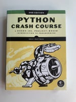 Python Crash Course 2nd edition, Eric Matthes, år 2019
