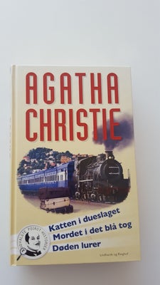 Katten i dueslaget + Mordet i det blå tog + Døden , Agatha Christie, genre: krimi og spænding, Katte