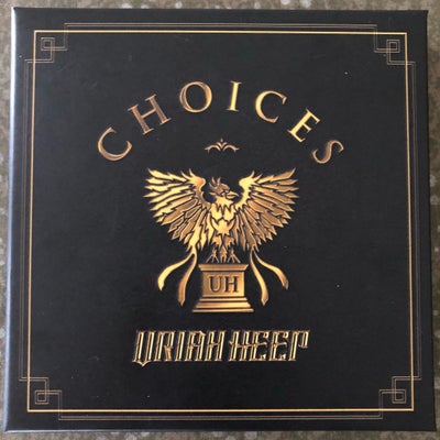 Uriah Heep: Choices, rock, 6 CD Box Compilation fra 2021 og sp flot som ny.