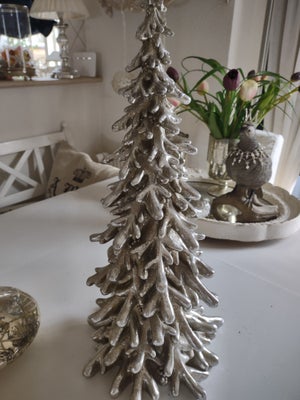 Sølvjuletræ, Chic Antique, Stort flot sølvtræ nyt 300 kr