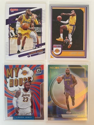 Samlekort, Basketkort/basketballkort, LeBron James basketballkort.