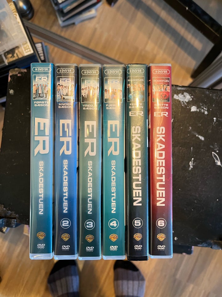E R Skadestuen, DVD, TV-serier