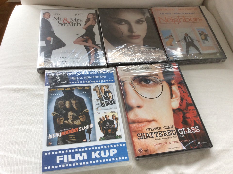 Mr & Mrs Smith m.m, DVD, andet