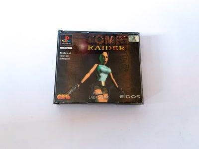 Tomb Raider, PS, Komplet med manual

Kan sendes med:
DAO for 42 kr.
GLS for 44 kr.