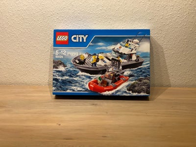 Lego City, 60129, Uåbnet æske LEGO City 60129 - Politiets Patruljebåd, med 200 dele. (5-12 år)
Æsken