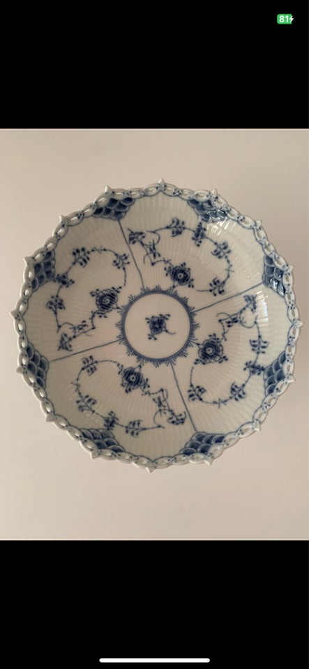 Porcelæn, Antik Royal Copenhagen opsats på fod, Royal