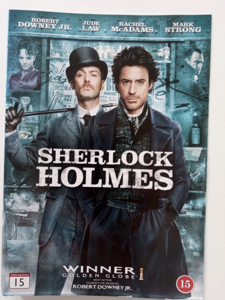 Sherlock Holmes, DVD, krimi